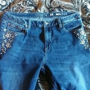 Miss me skinny jeans size 33x30